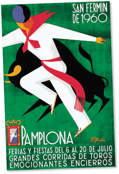 Cartel de San Fermín