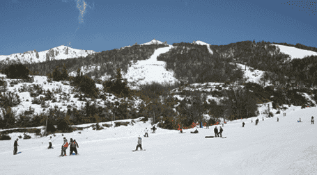 Nieve en Argentina